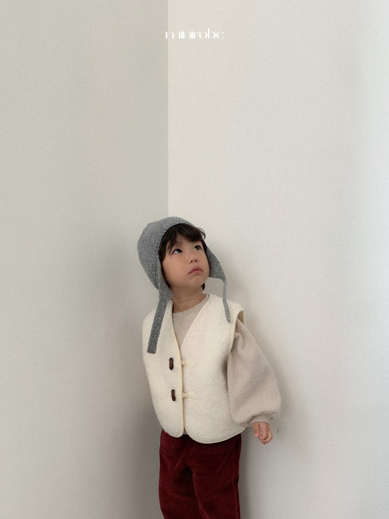Minirobe | Earflap knit beanie(ACC)