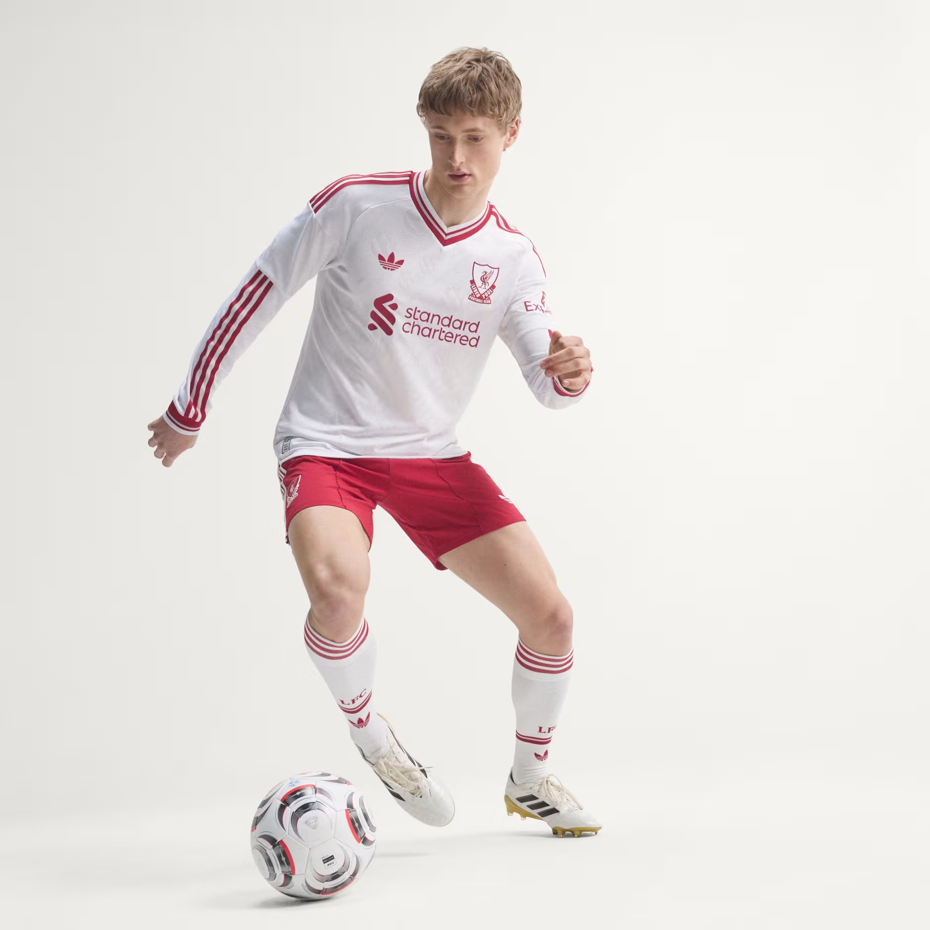 🔖重現歐洲之夜榮耀 Adidas Liverpool 利物浦 2026-27 作客主場球員版球衣 (可加印字章) KB8308