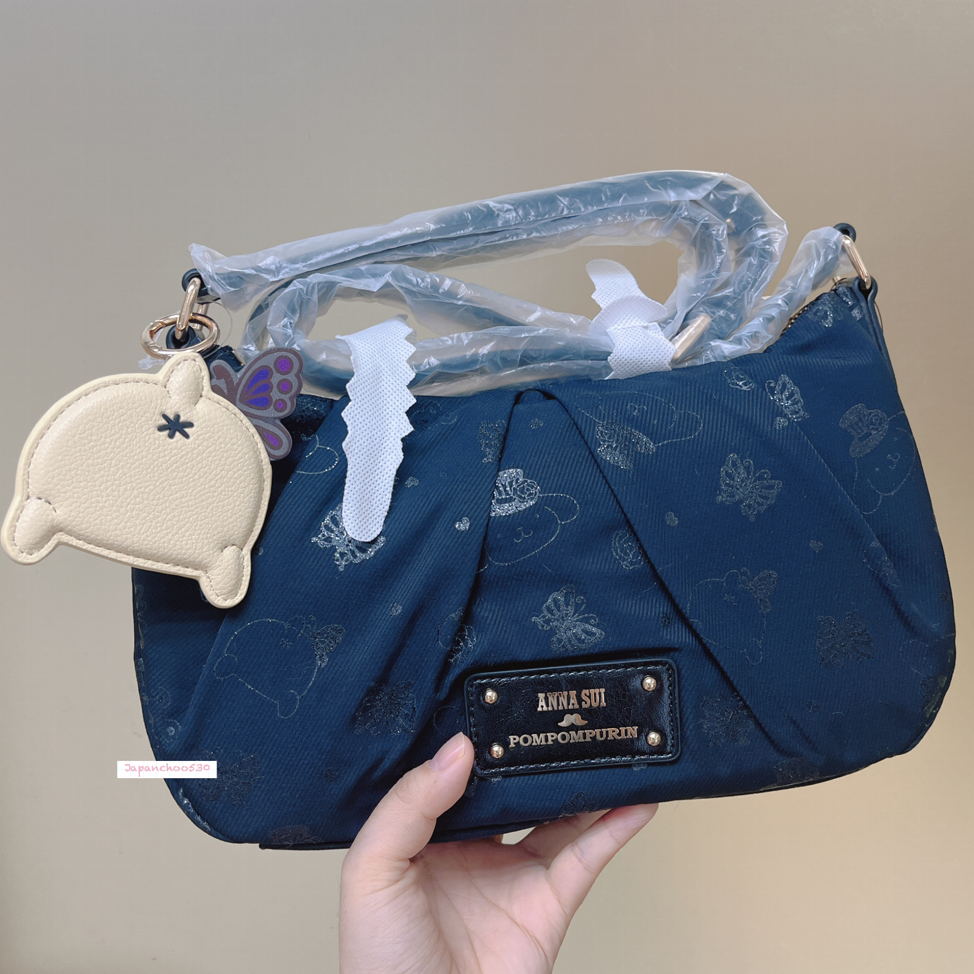 日本預訂📍日本Anna Sui x 布甸狗得意系列 - 手袋 不包郵