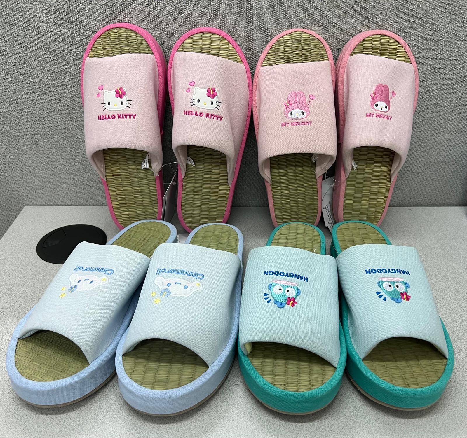 🎌日本直送🎌Sanrio 竹蓆底家居鞋 大人