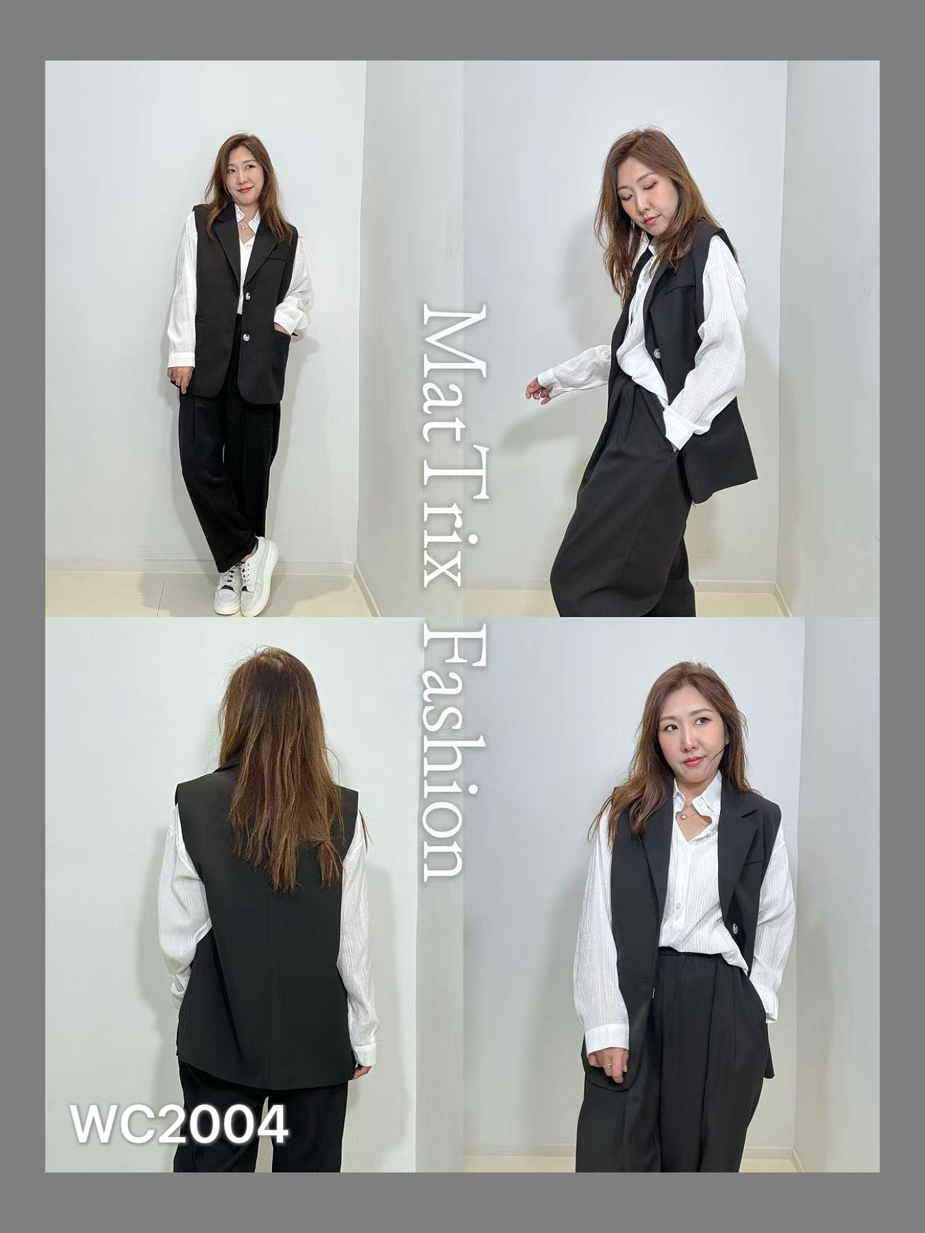 WC2004 Oversize 西裝馬甲 原價$348 