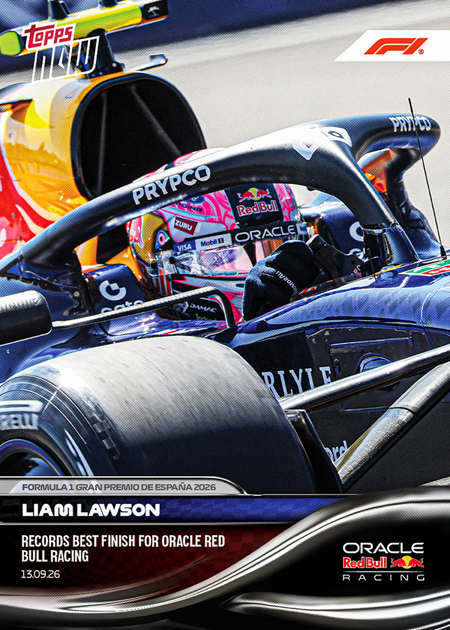 Liam Lawson - 2026 Formula 1® Topps NOW® #60【團購】