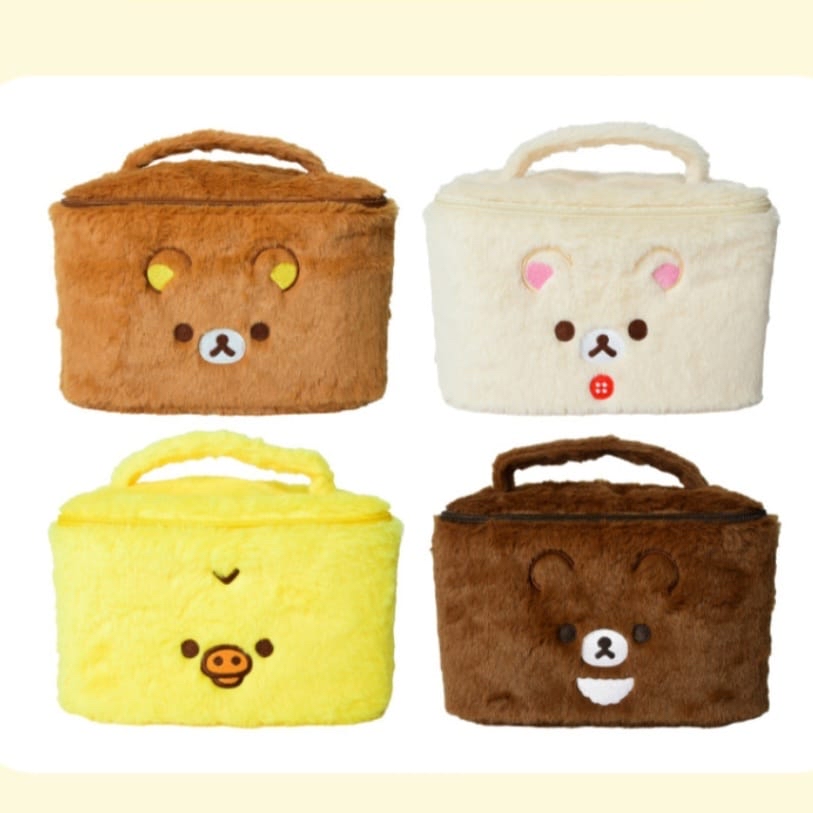 《預訂貨品》全新韓國專店限定 Rilakkuma化妝袋