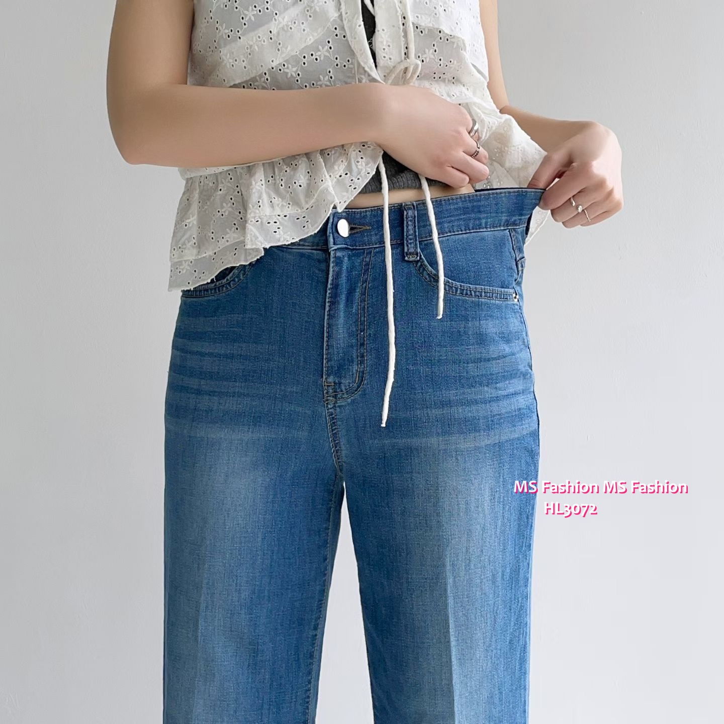 HL3072 韓國🌼Howluk涼惑面料闊筒牛