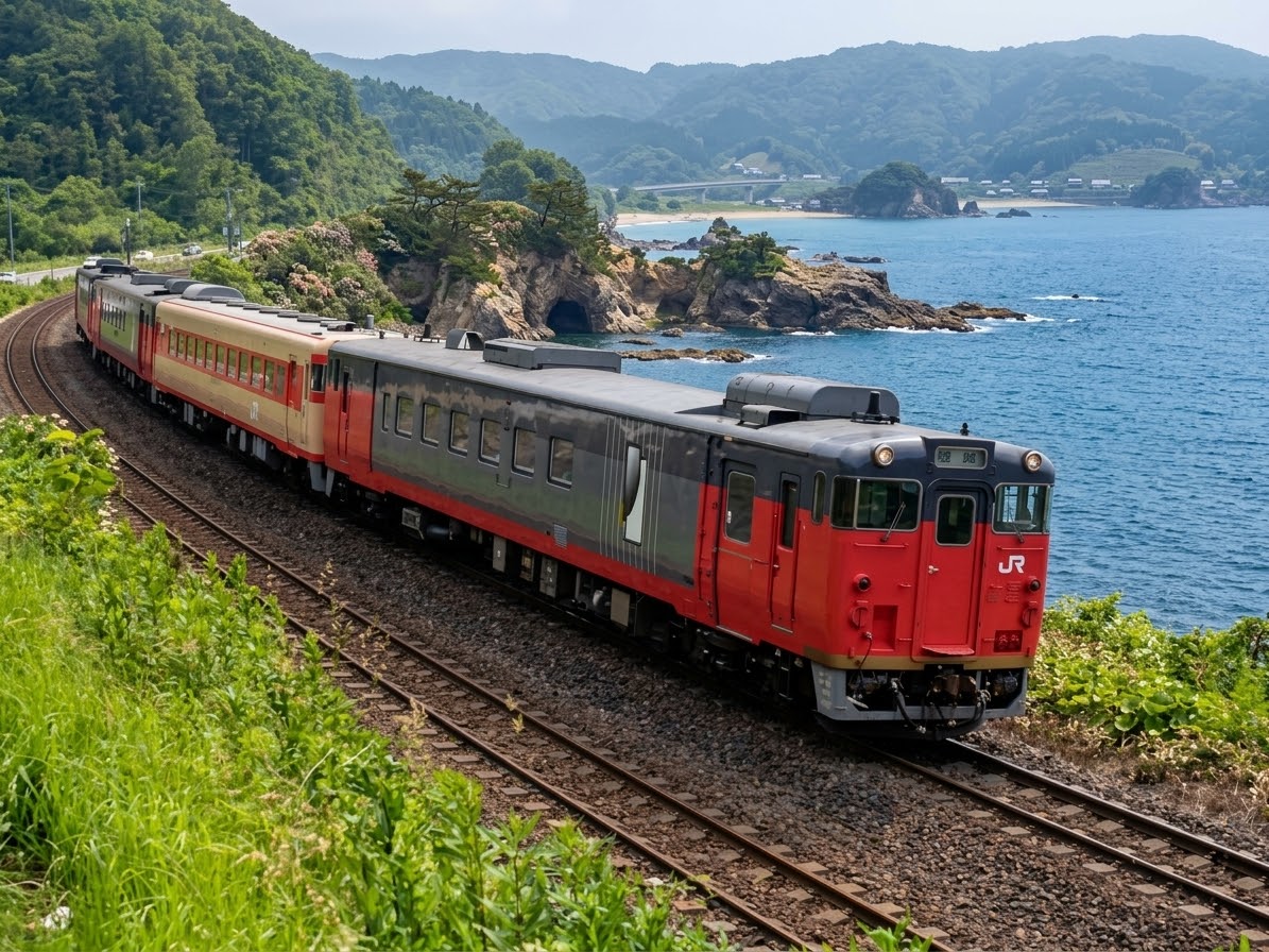 TecStation 93612 JR キハ400形500番代（お座敷車）3両セット（JR Kiha 400-500系日式榻榻米客車 / 座敷列車 3輛編成裝）