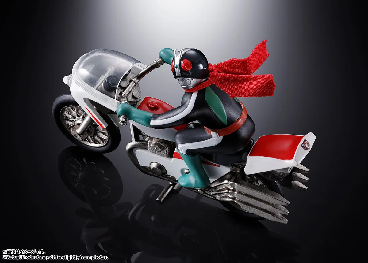 (預訂訂金 $200) (總價 $475) Bandai POPYNICA 超合金 旋風號 (幪面超人2號) (行版) Cyclone (Kamen Rider No. 2)