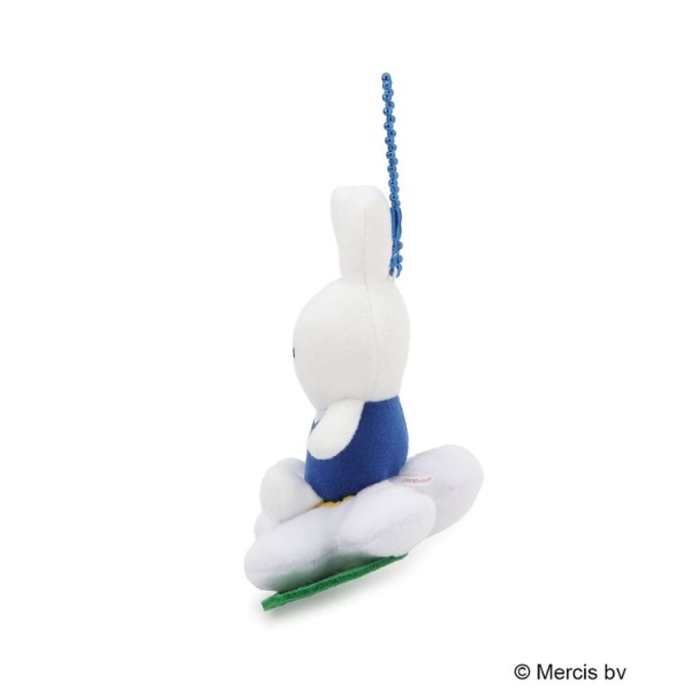 現貨｜Miffy 藍色 花朵 日版 毛公仔 吊飾 掛件 (608874)