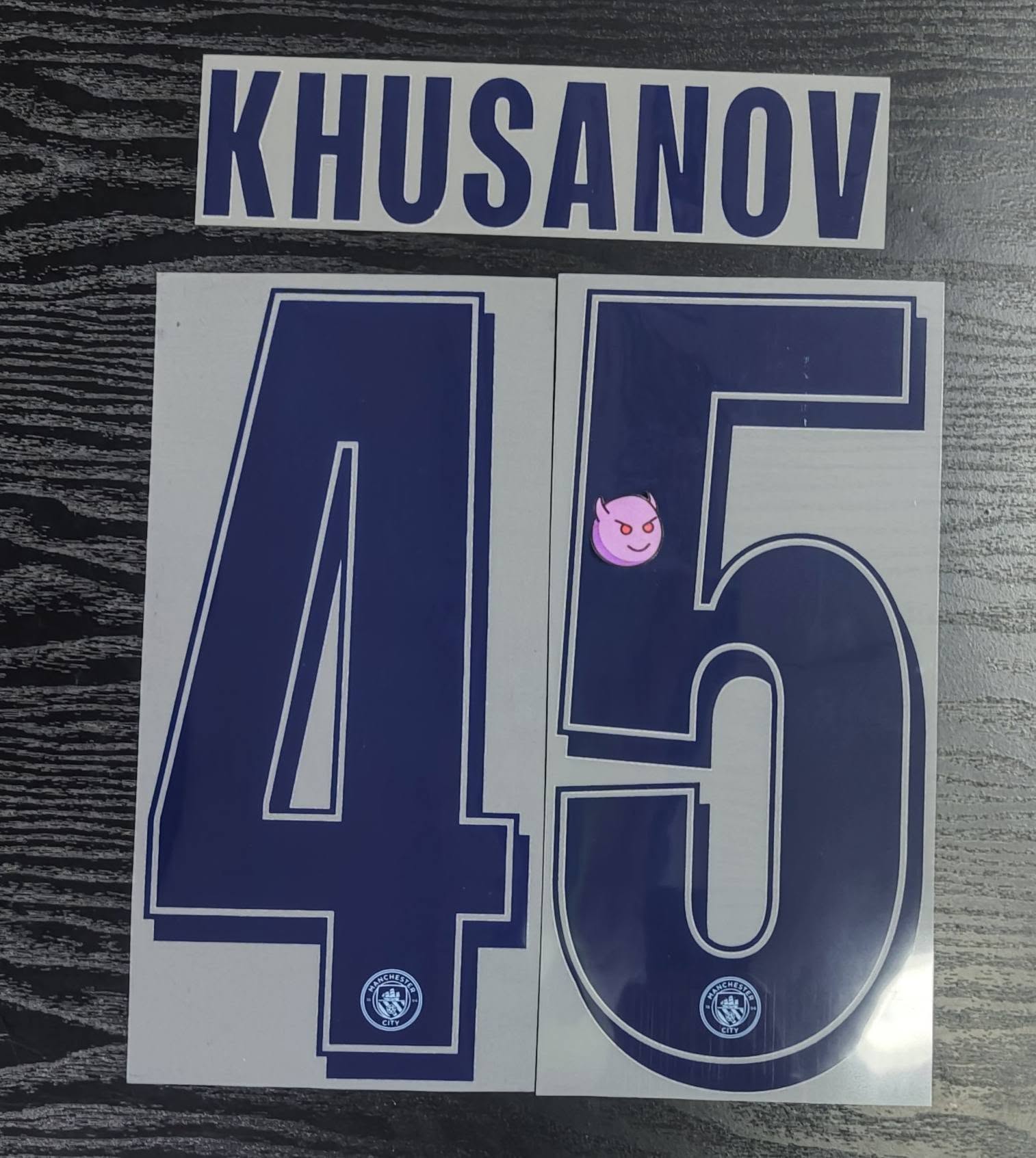 原裝 26/27 曼城 (主/客通用) KHUSANOV盃賽印字