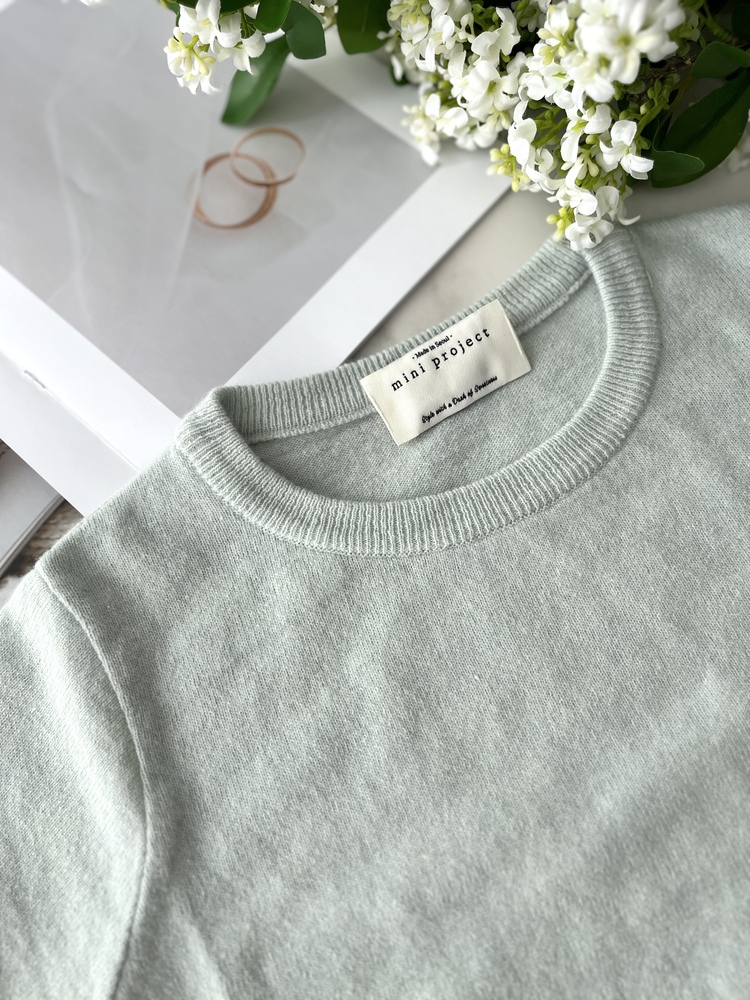 The Frenchie Top with Cape (Mint)