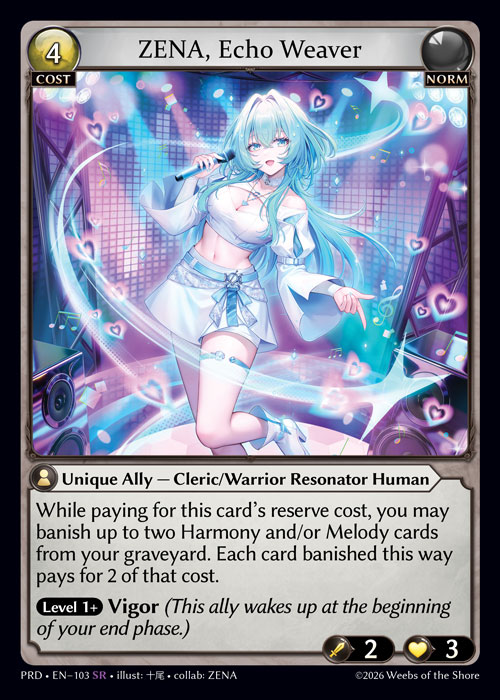 ZENA, Echo Weaver / PRD-102 (SR)