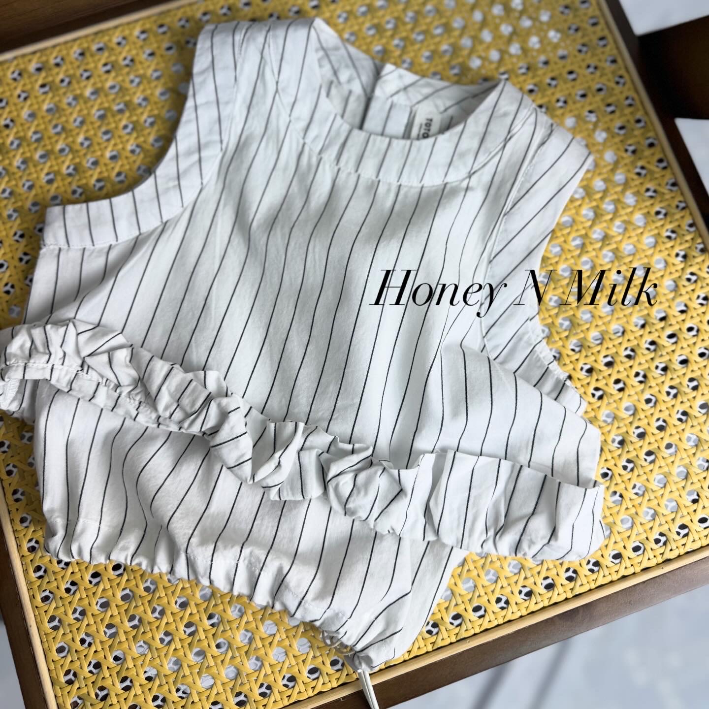 TOTOLO Stripe Blouse 