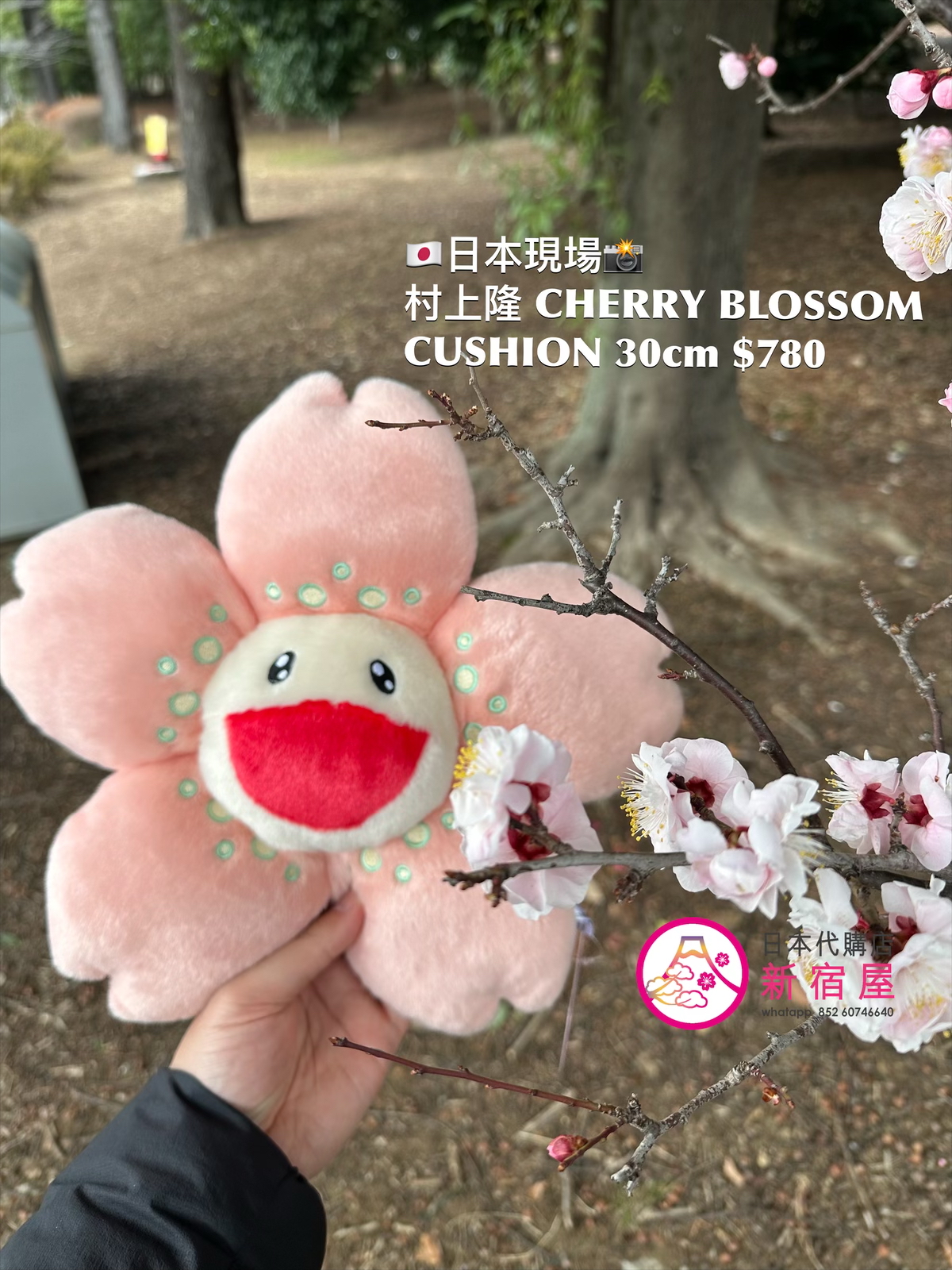 村上隆 CHERRY BLOSSOM CUSHION