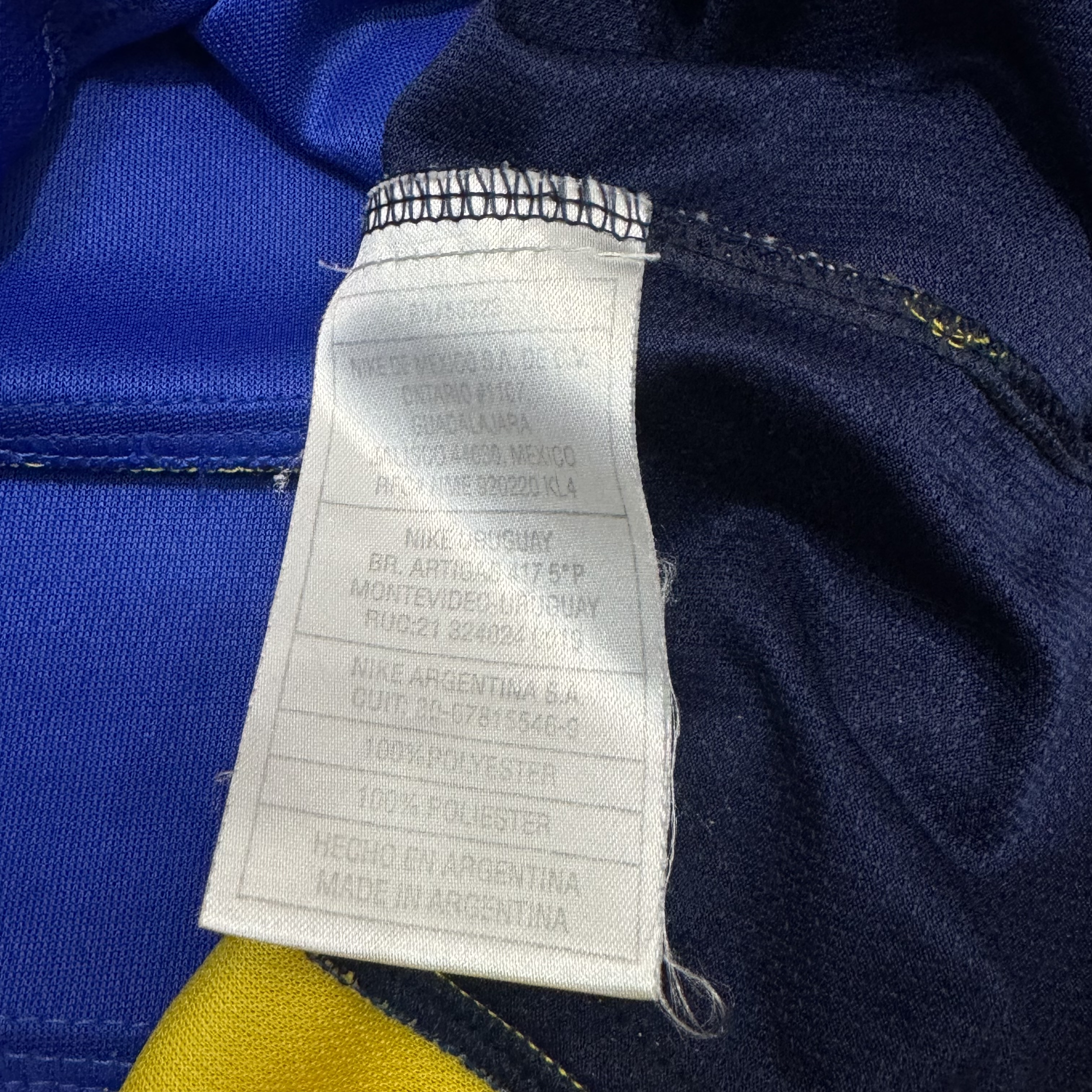 boca juniors 01/02 home shirt