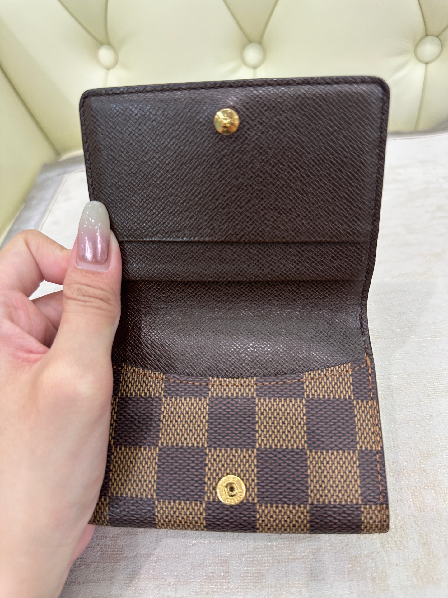 【預訂貨品】LV棋盤格卡包 