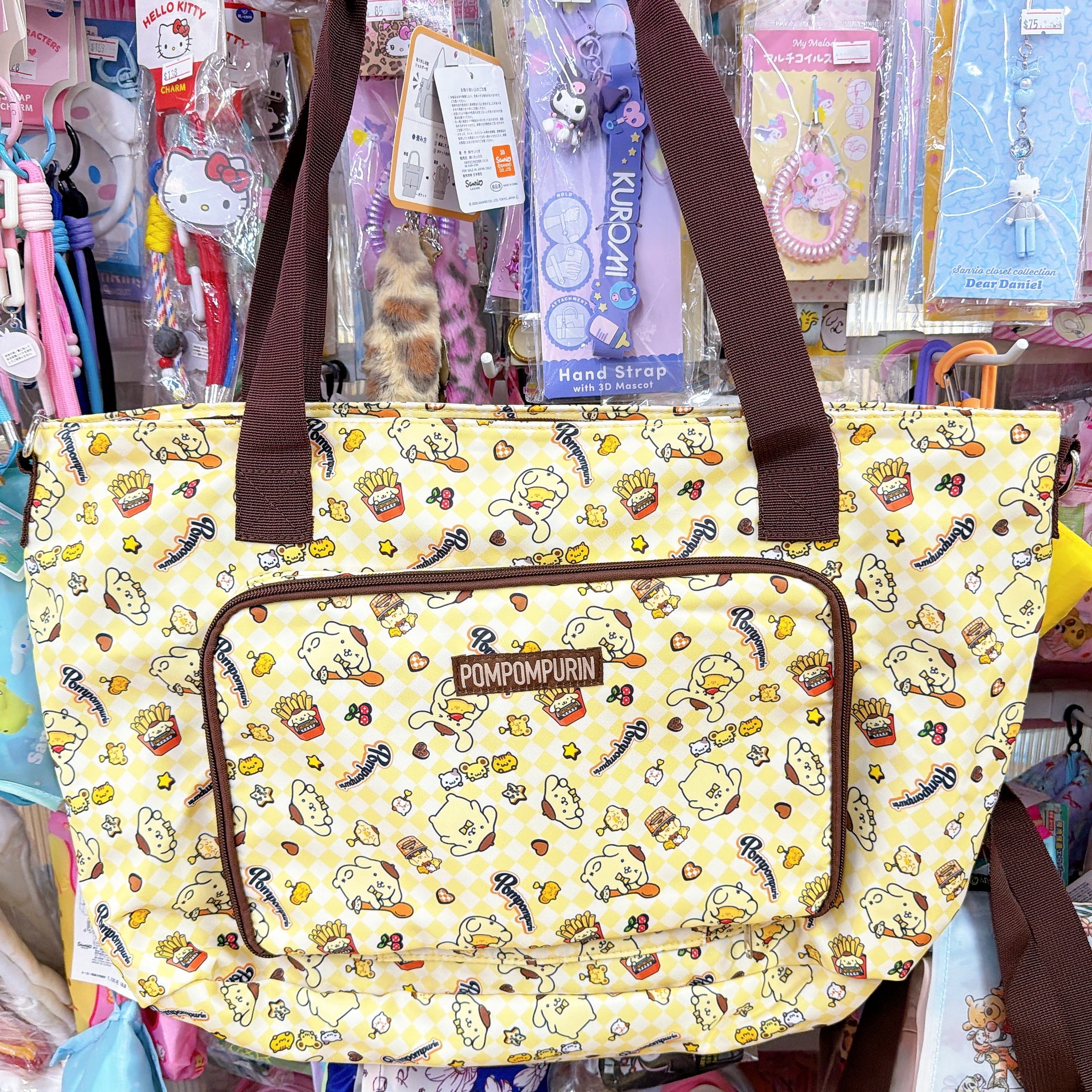 日本直送布甸狗可收納旅行喼袋 可以側揹/斜咩！可以套在行李篋上