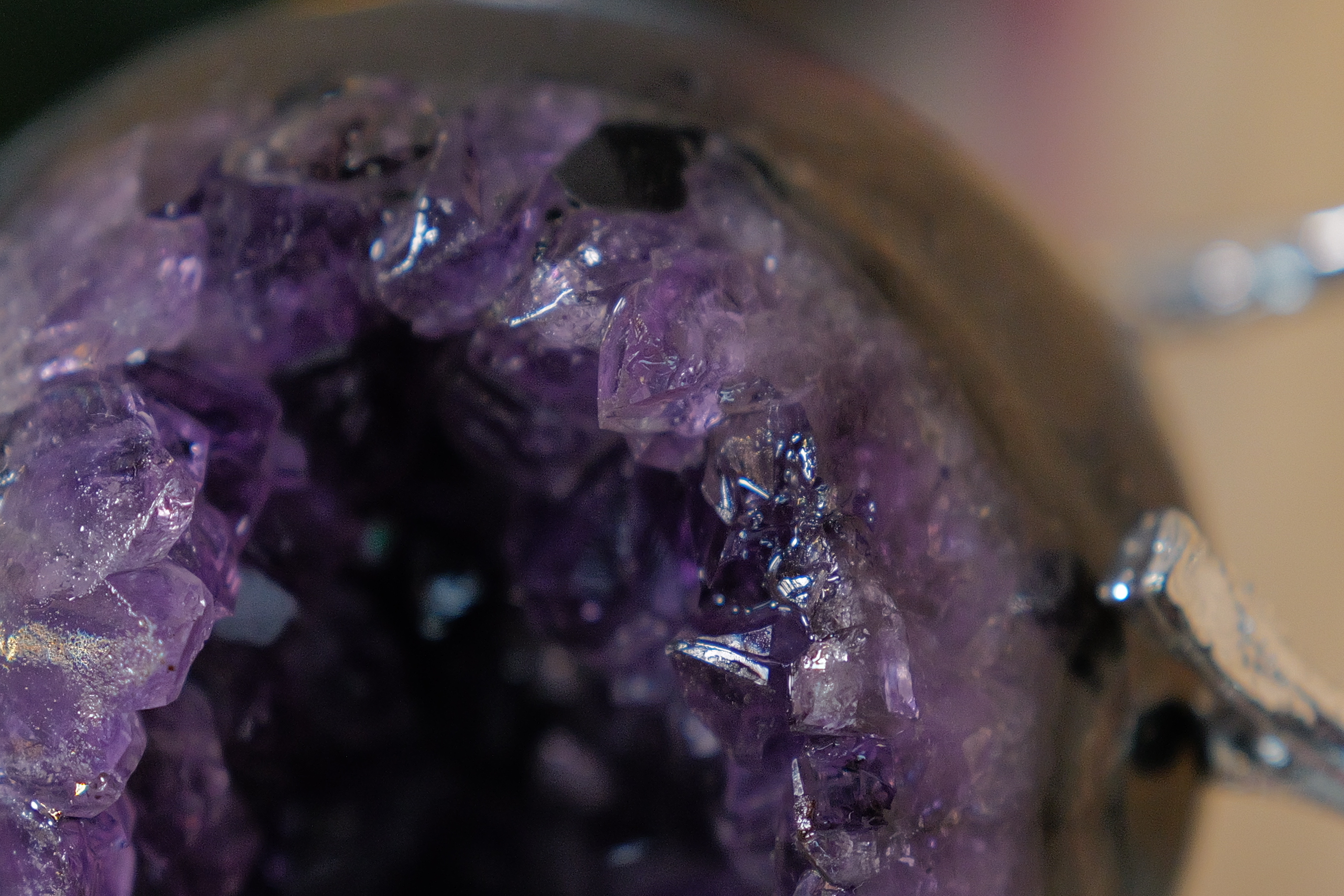  ༒ 5.7cm紫水晶開口笑球༒ AM1007C1mG-RA1A*AAA
