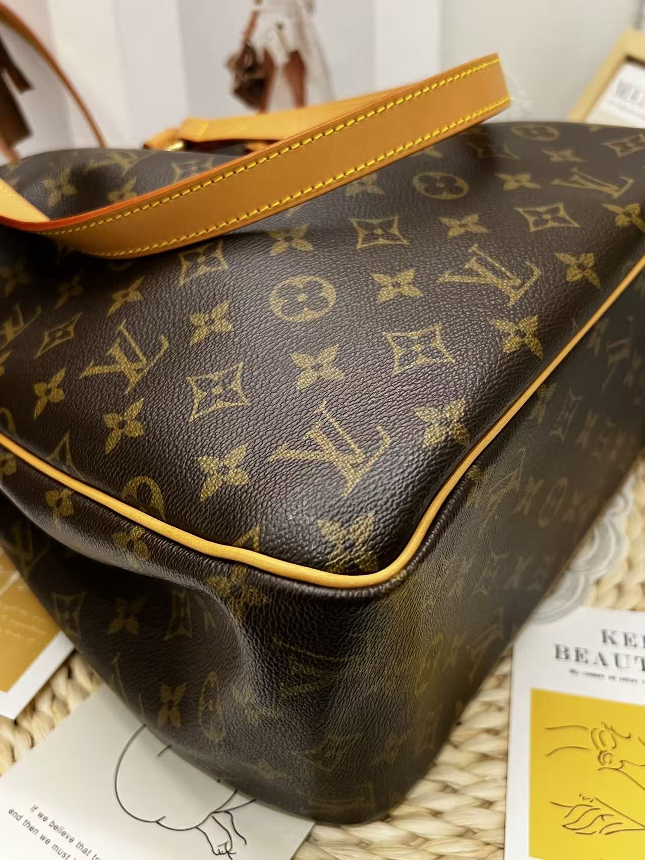 LV Monogram Batignolles Vertical Bag