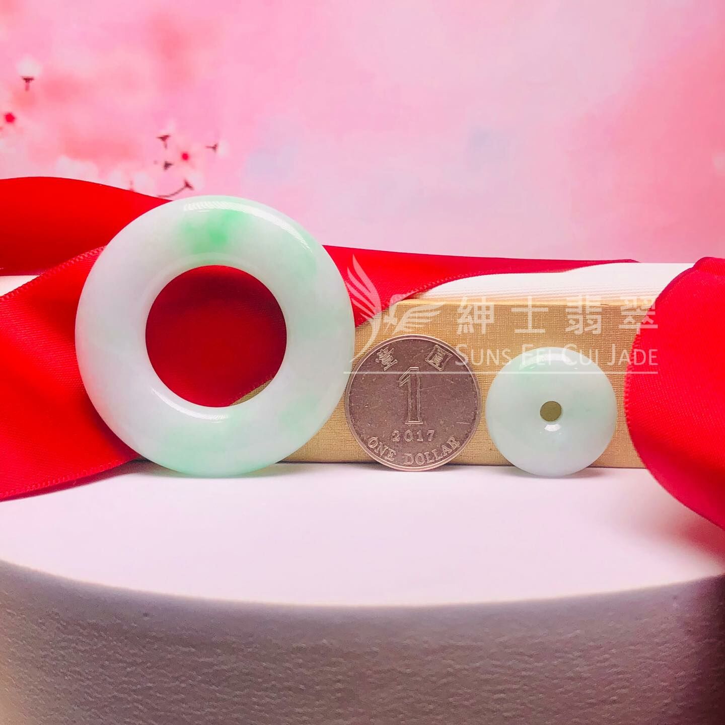 飄翠平安環連平安扣套裝