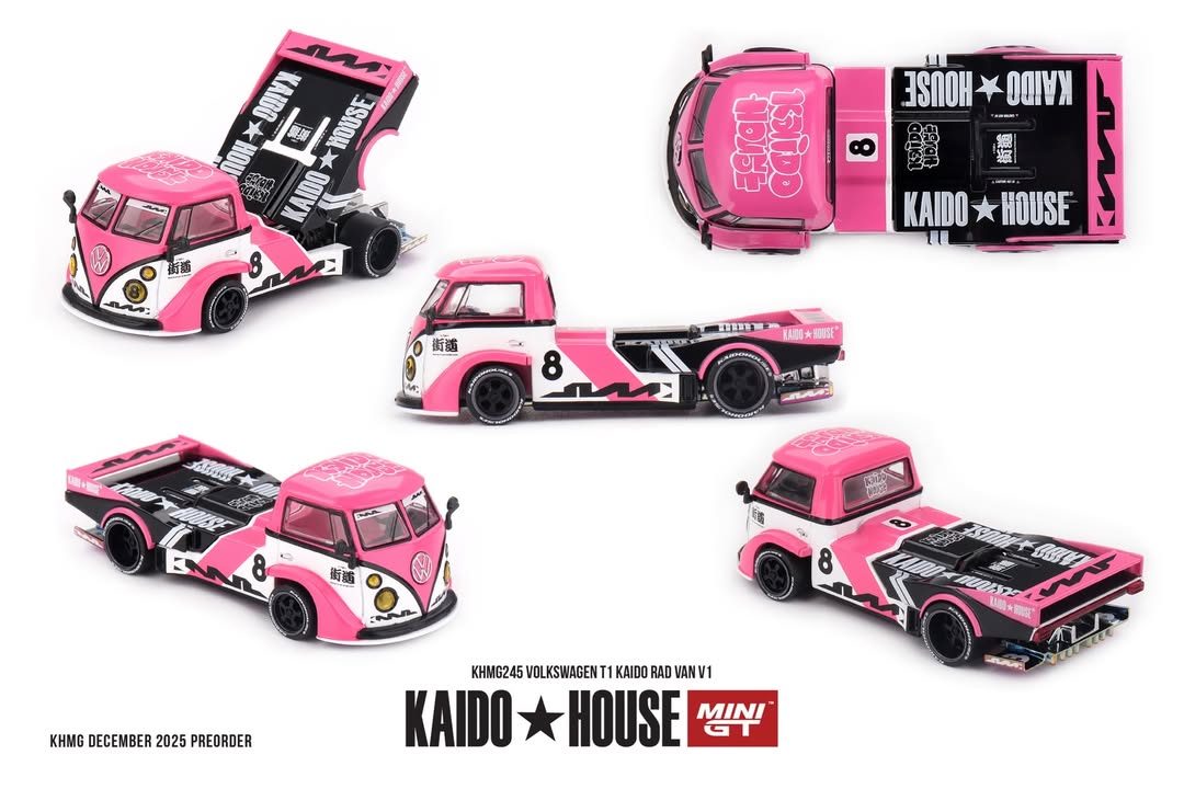 Kaido House 1/64 Volkswagen T1 KAIDO RADVANV1 - KHMG245