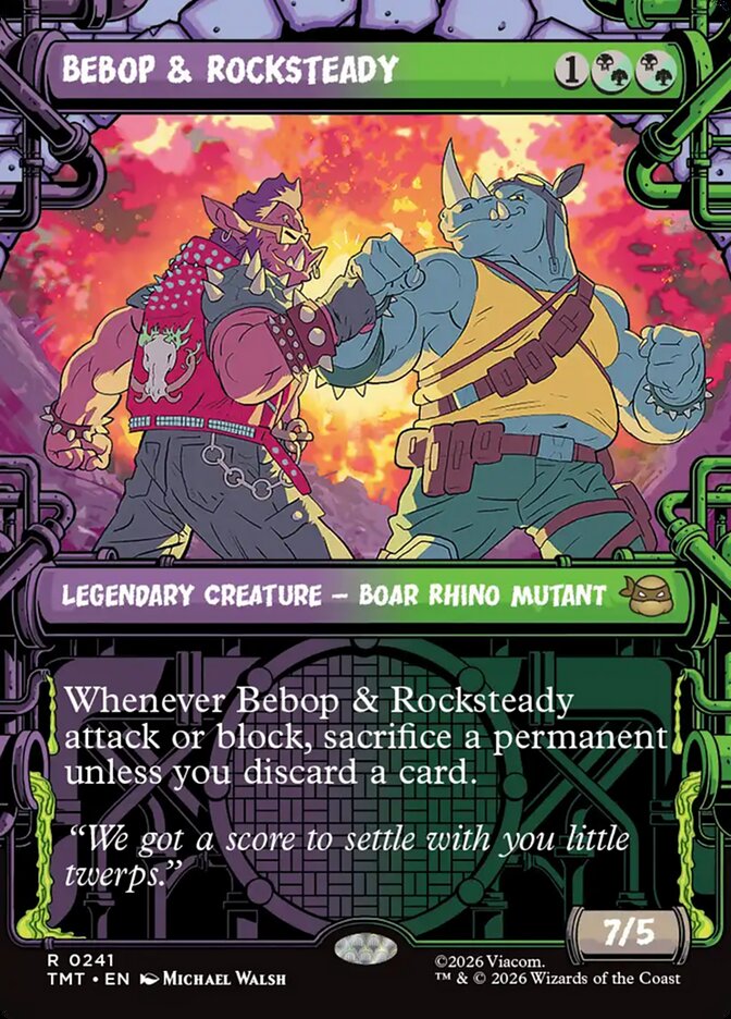 Bebop & Rocksteady [TMT-241] [EN]