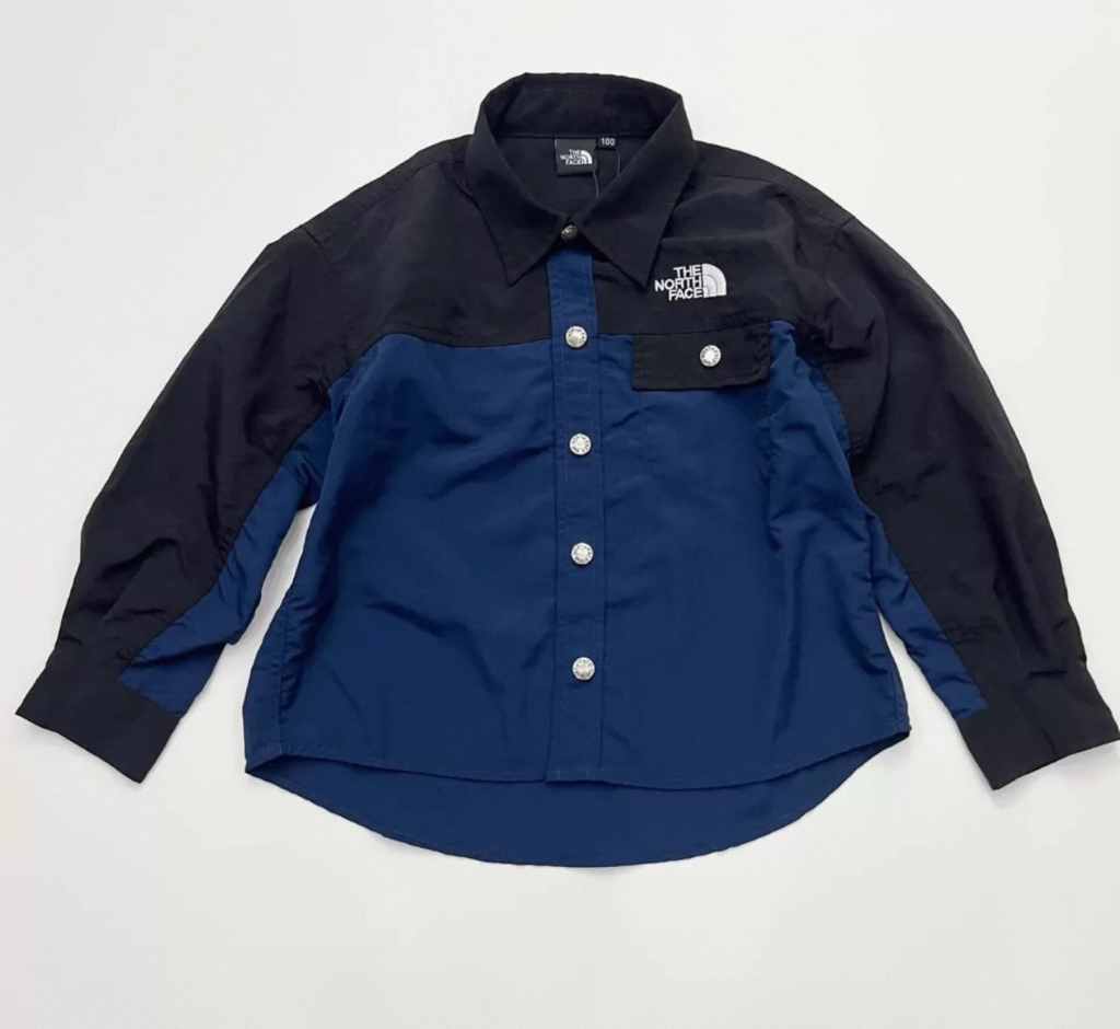 B0012 TNF拼色速乾防風襯衫