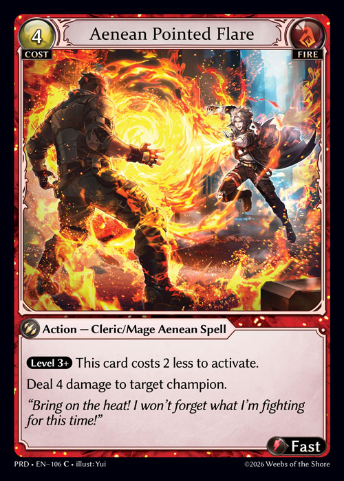 Aenean Pointed Flare / PRD-106 (C)