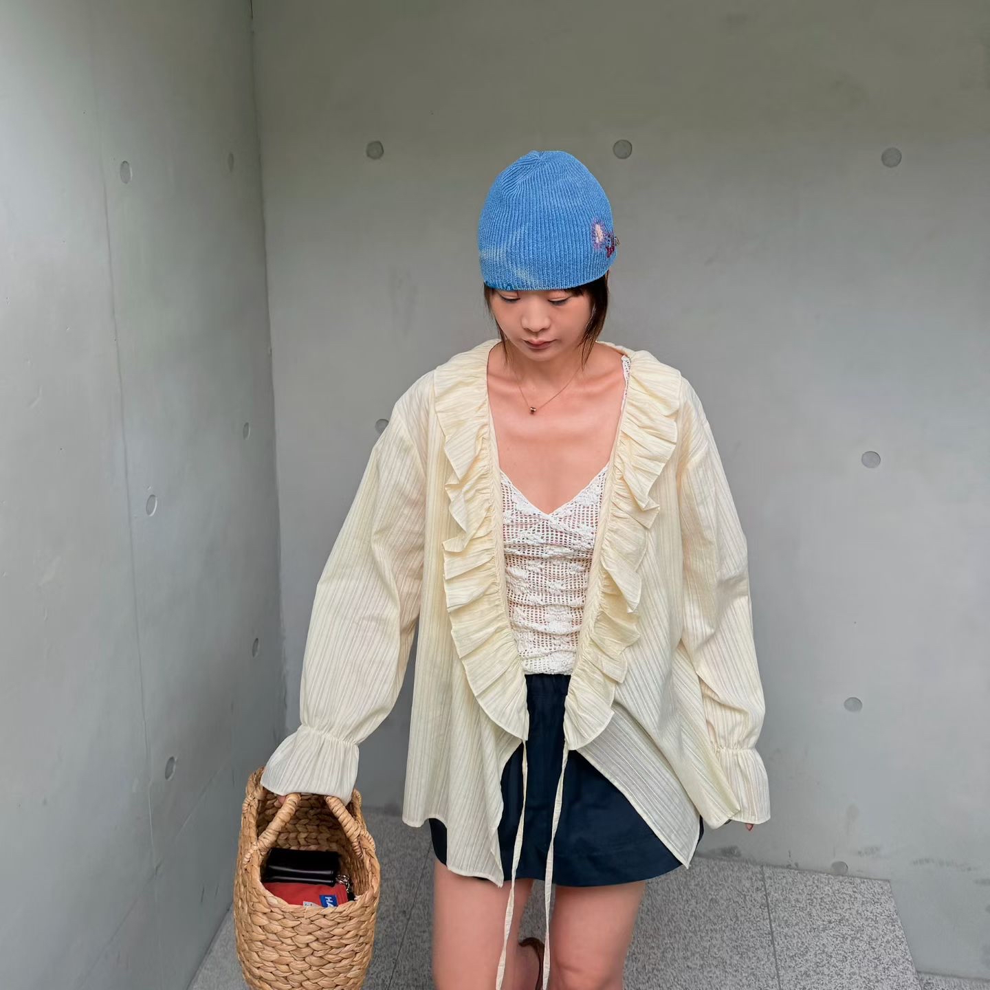 🇰🇷東大門女裝 | raffles shirt yellow