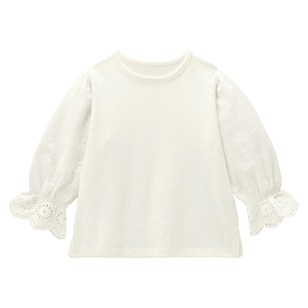 🆕【⭐訂購⭐】🇯🇵 日本直送 🌀#GITA ❣️ #親子裝❣️縷空扇形袖口 套頭衫［2款選］🌀[ELBA-0006]