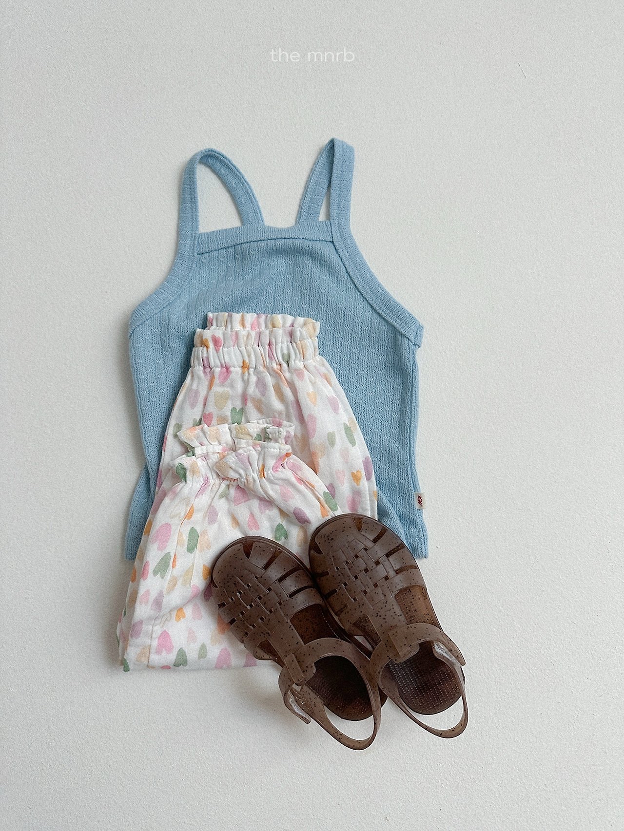 Minirobe | cotton sleeveless (Blue L90-100)