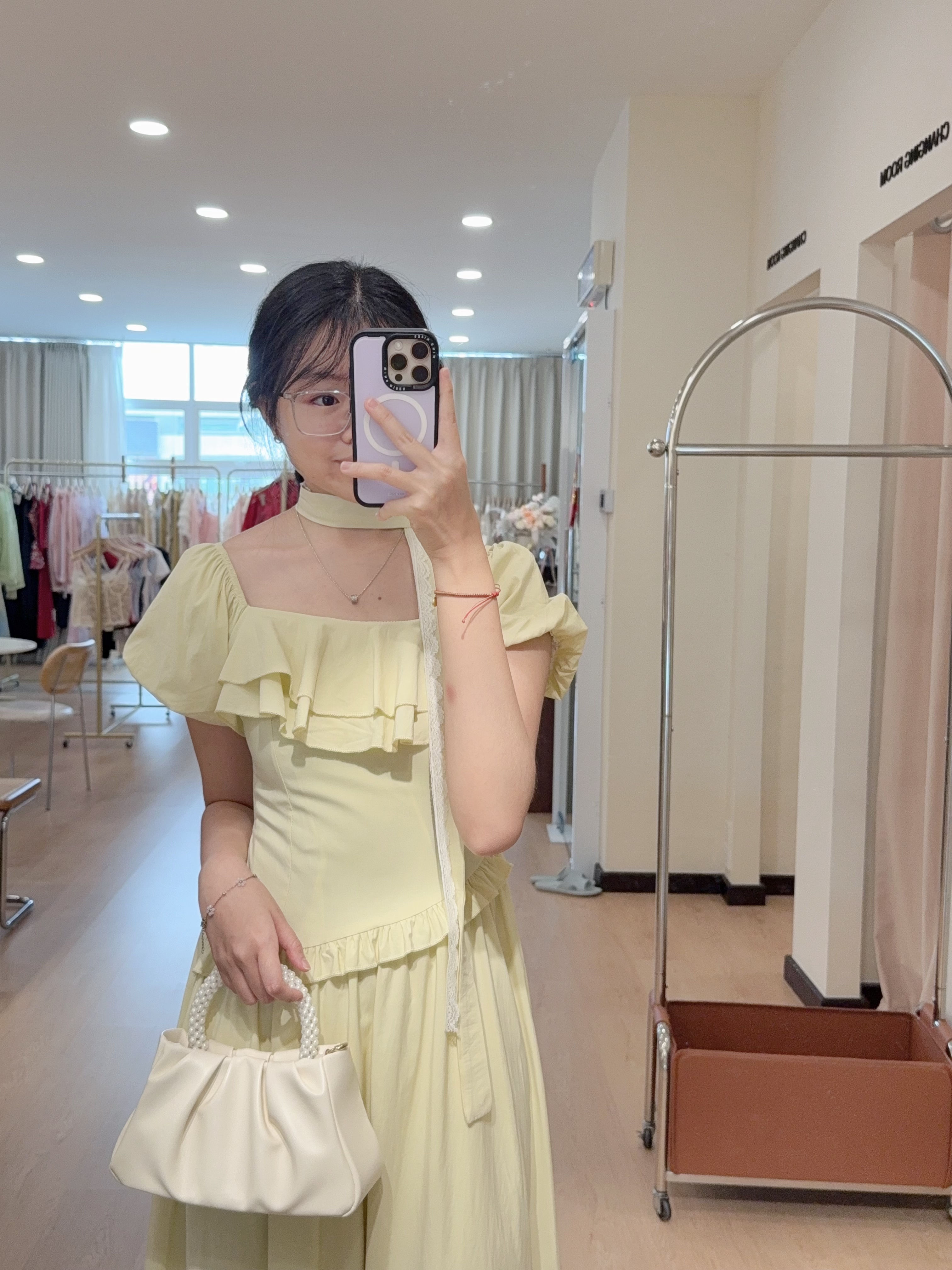 2808法式连身长裙