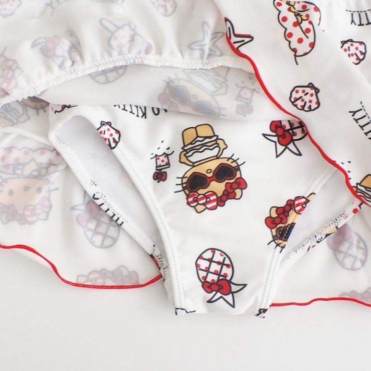 🇯🇵限量預訂 日本直送🇯🇵Sanrio 烤焦Hello Kitty連身泳衣