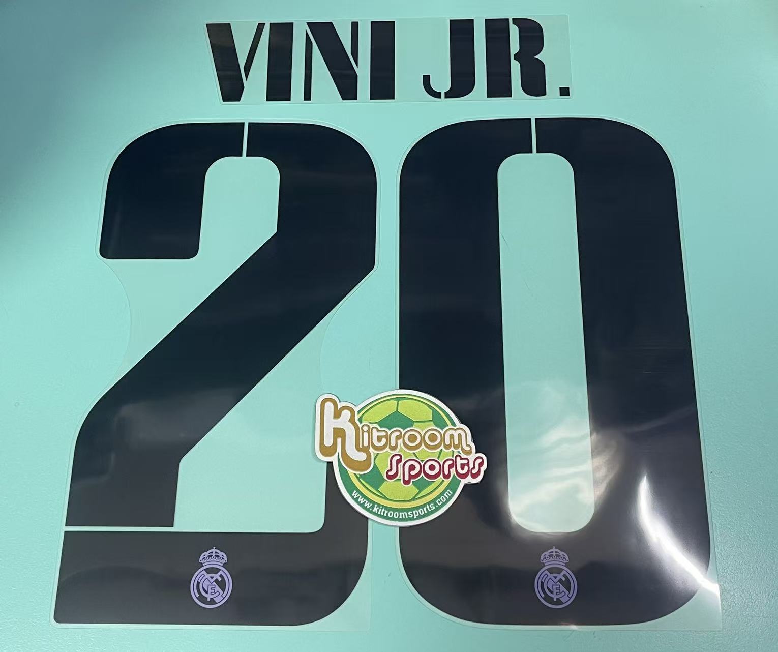 2022-23 Real Madrid Home Nameset #20 VINI JR.