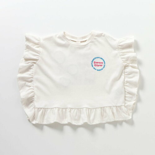 🆕【⭐訂購⭐】 🌀Logo刺繡貼片 荷葉邊 短袖上衣［3款選］🌀[ELFA-0109][260712]