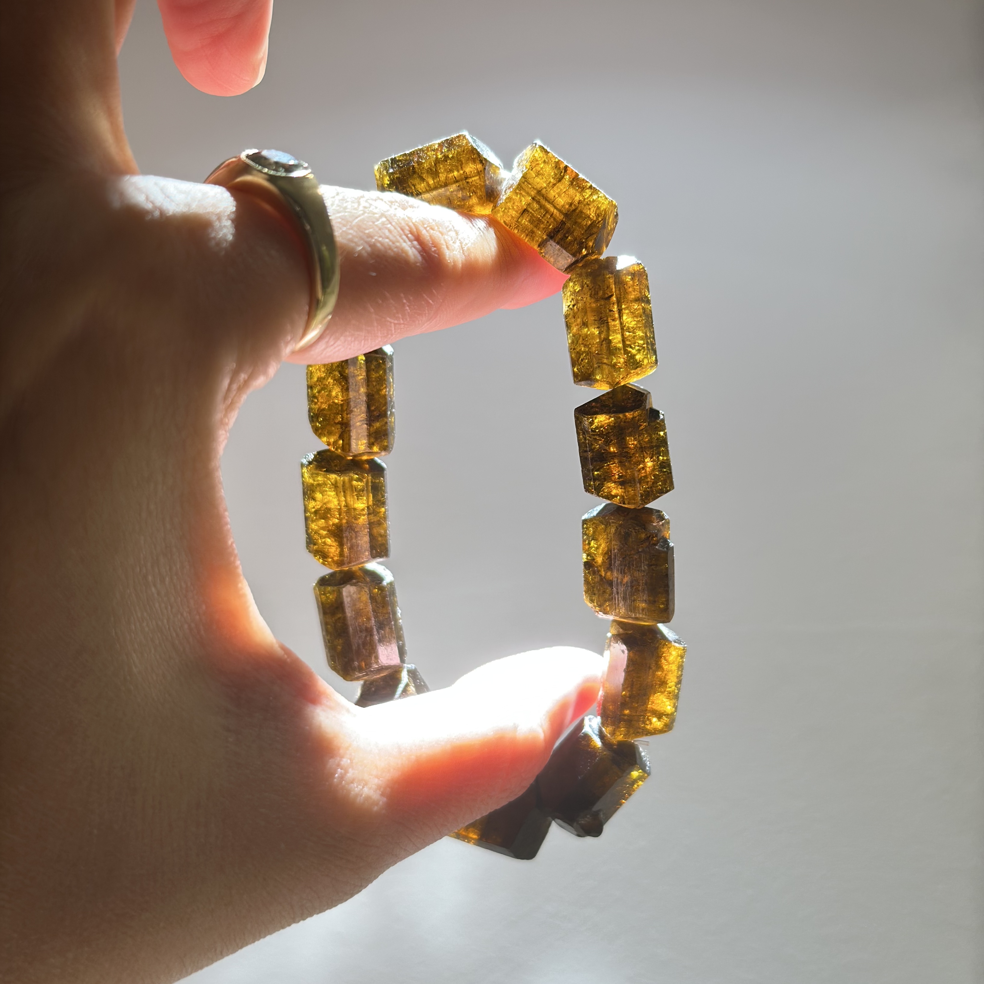 黑金碧璽手串 - Dravite/ Black Tourmaline Bracelet