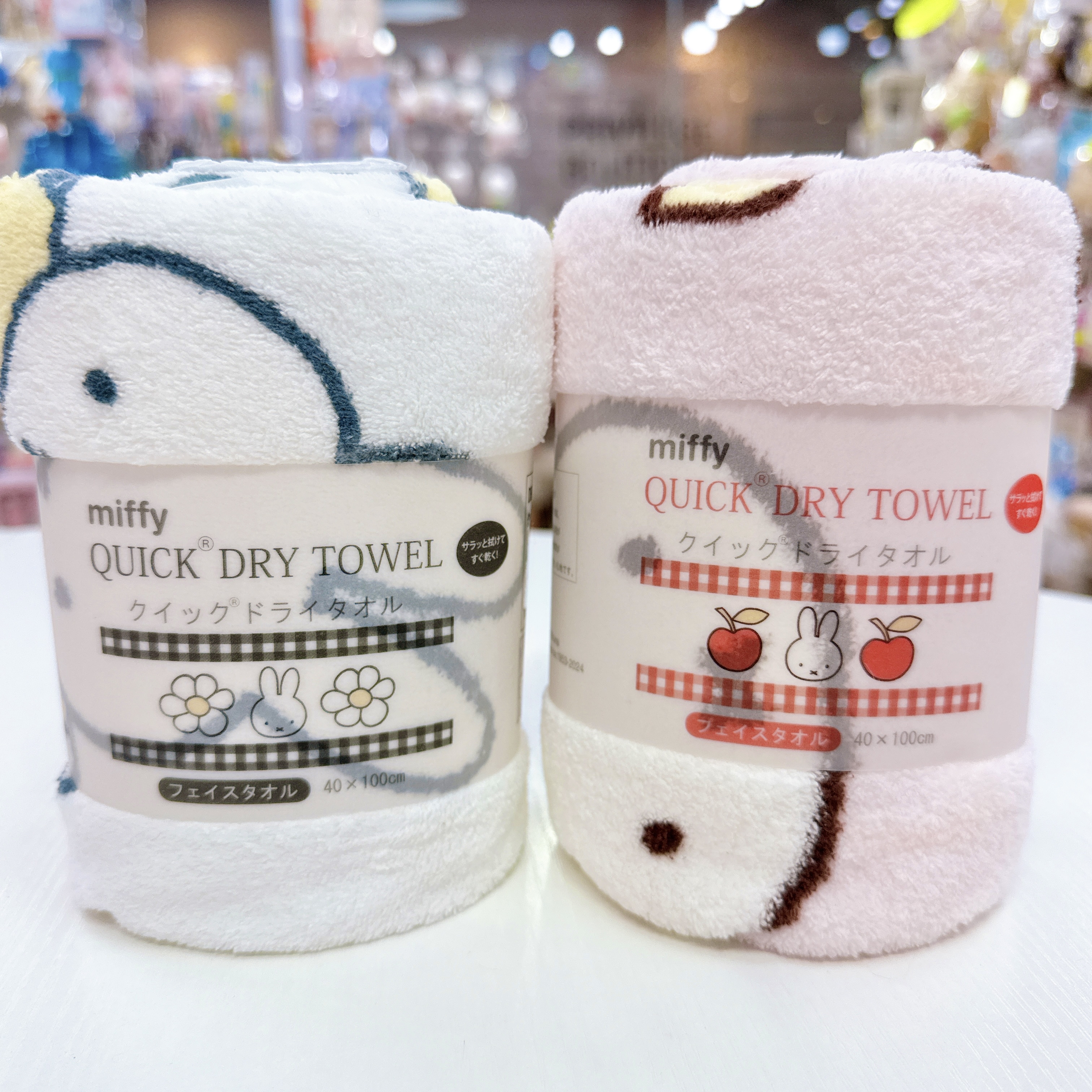 日本版Miffy吸水速乾毛巾 100×40 cm
