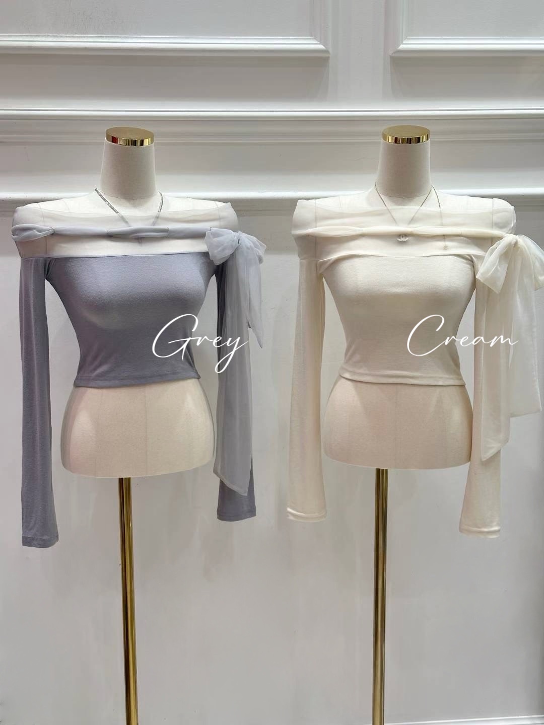 ✨Lace-up Sheering Top *Special price*