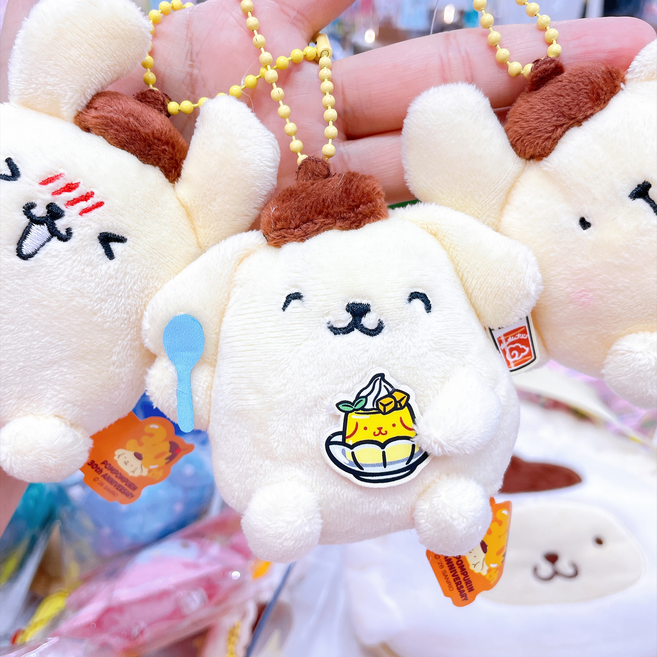 韓國直送韓國限定布甸狗Pop Store 30周年 限定周邊商品 公仔掛飾