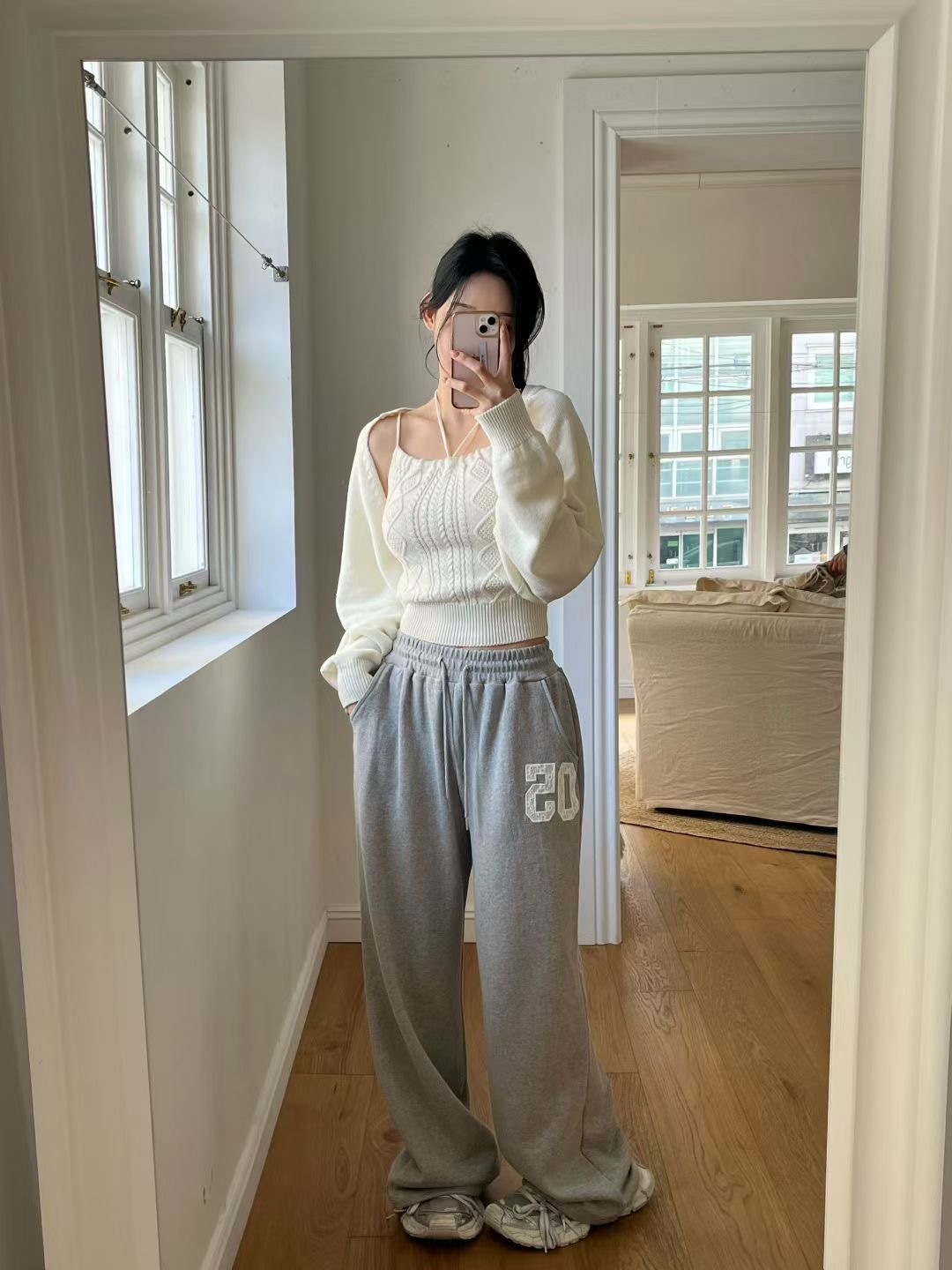 26S/S 🤎麻花編織twinset