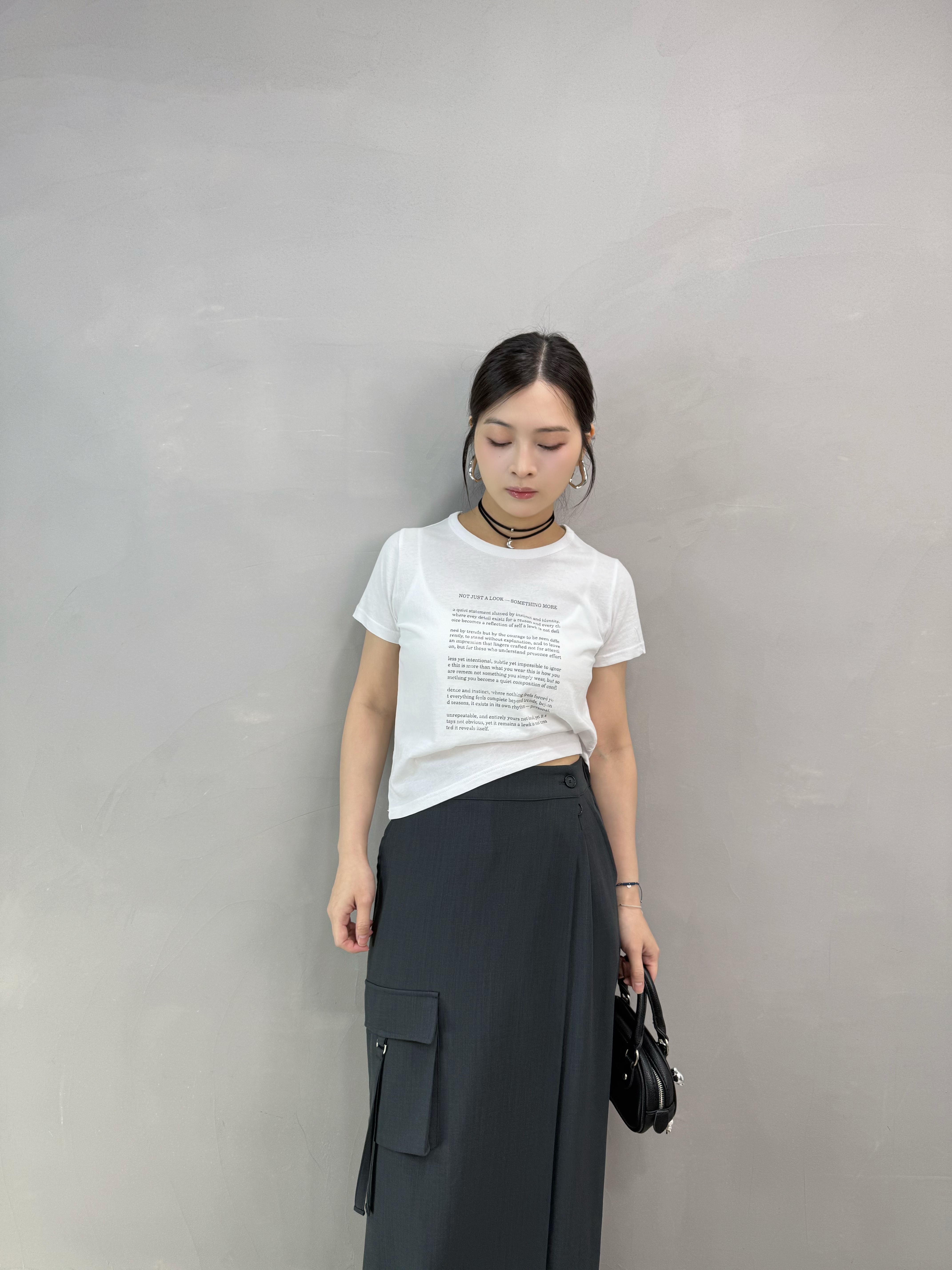 Z80 細英文字Tee