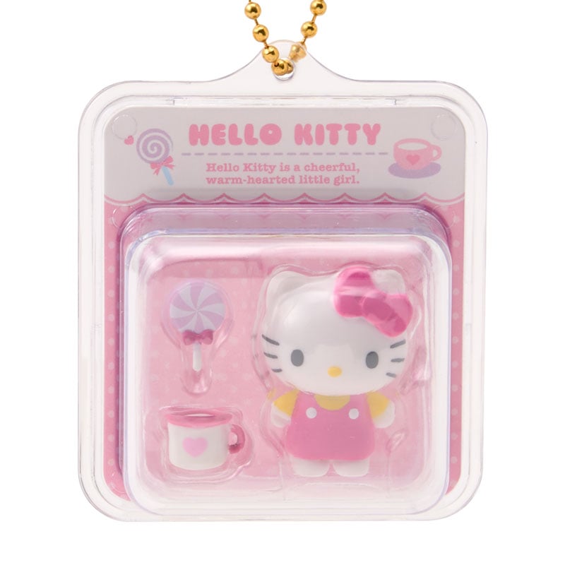 現貨｜Sanrio Hello Kitty 日版 迷你 微縮 模型 包裝 吊飾 掛飾 (64843-4)