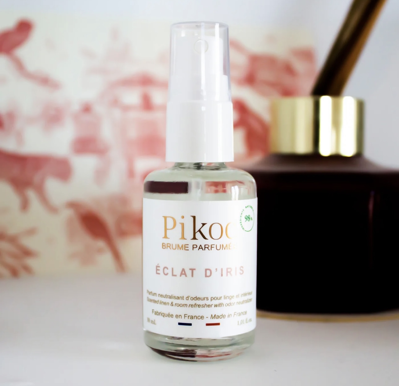 Pikoc Linen Mist - Iris Radiance 30ml鸢尾花味香薰喷雾