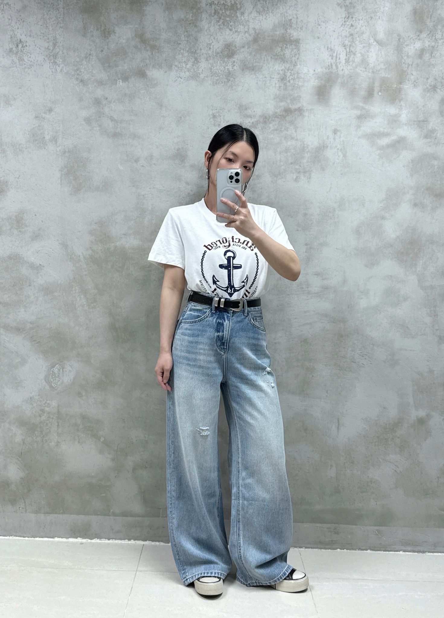 A02 水手logo Tee