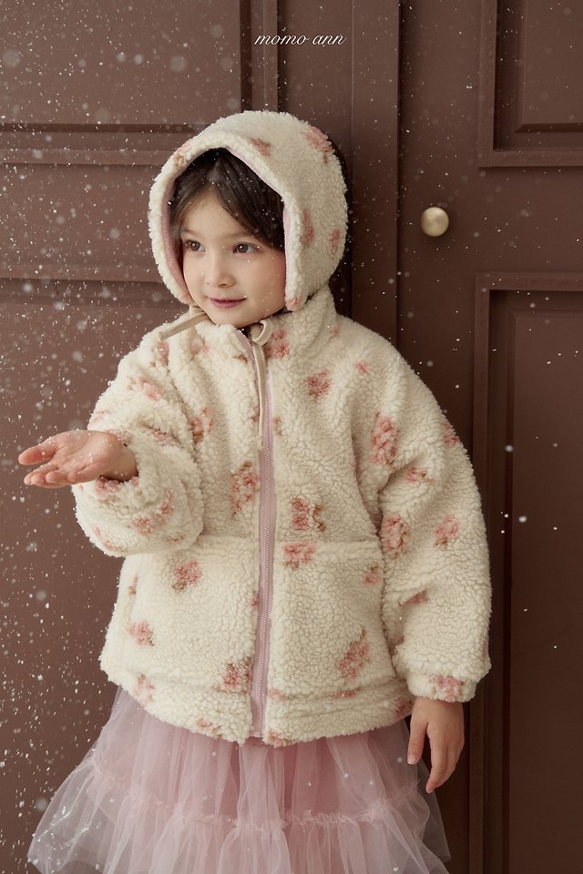 Momoann | Monet Sherpa Zip-Up with Mom