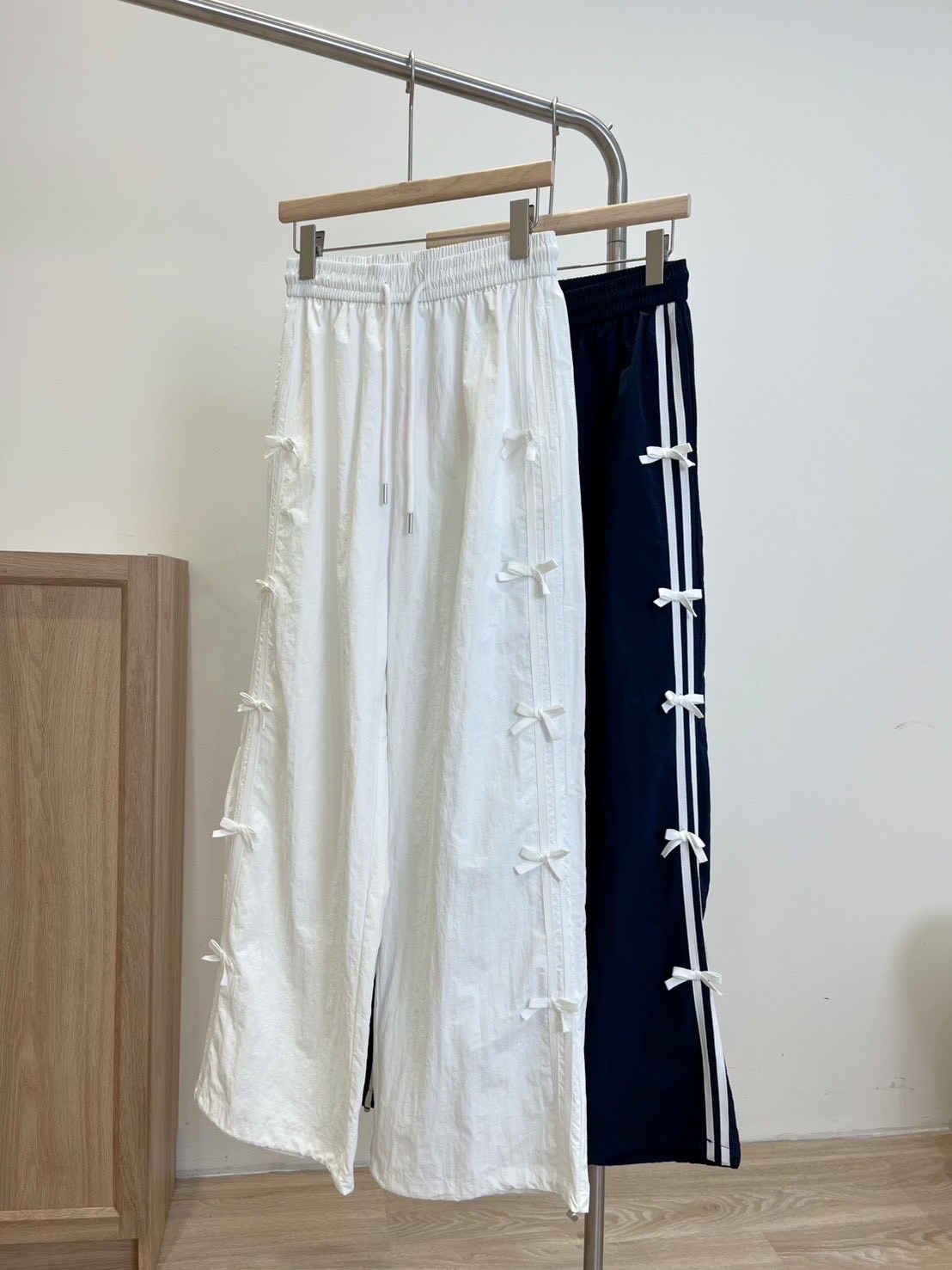 Bkk秋冬款 蝴蝶結速乾運動長褲