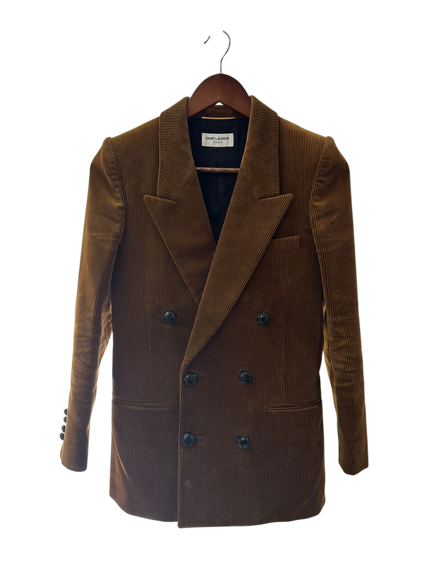 Pre-owned SAINT LAURENT Double-breasted Blazer + Trousers / Product Code: 061905