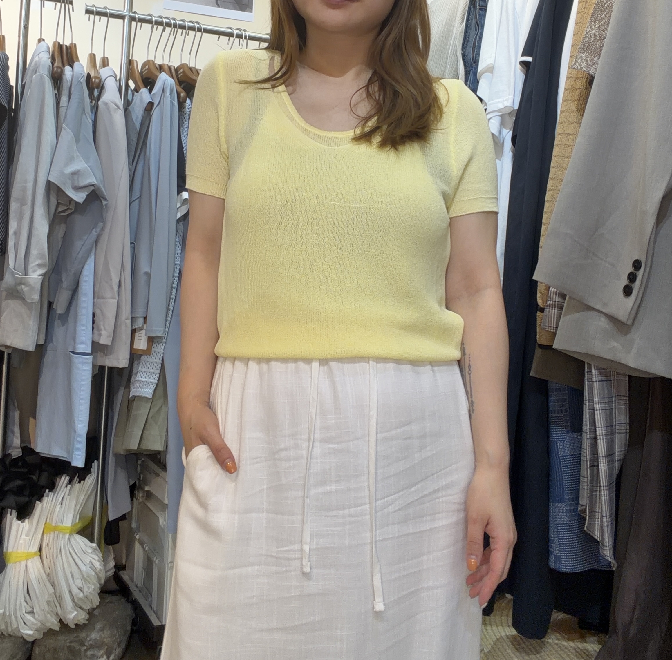 TP55 ✨假二件上衣 