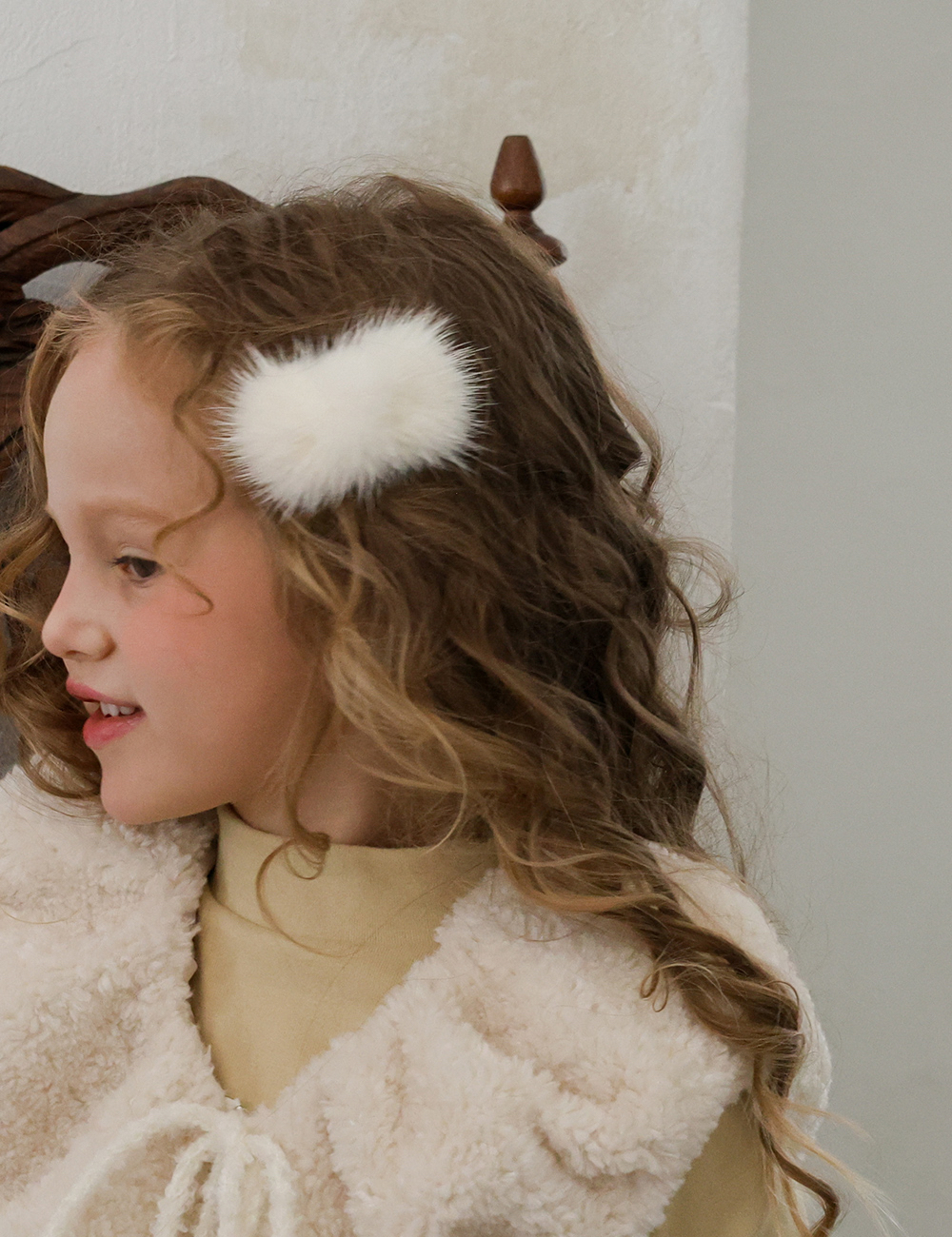 FLO | Mink ribbon hairpin - 2 colors(ACC)