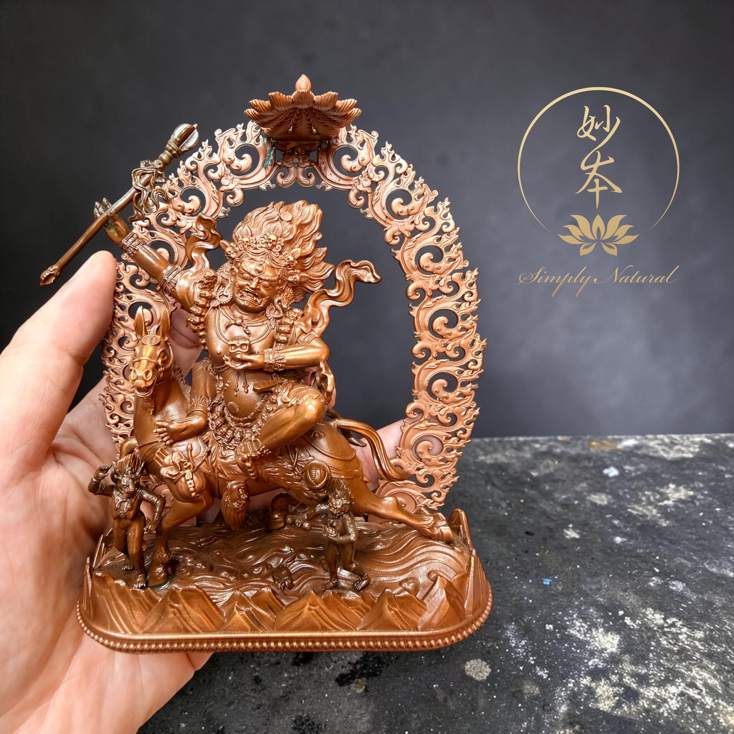 吉祥天母12cm（會由閉關入藏開光）