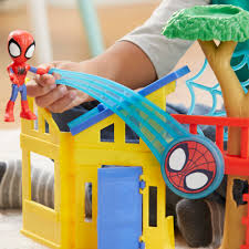 正版 Marvel Spidey and His Amazing Friends 蜘蛛俠基地遊樂場 Playset 兒童玩具