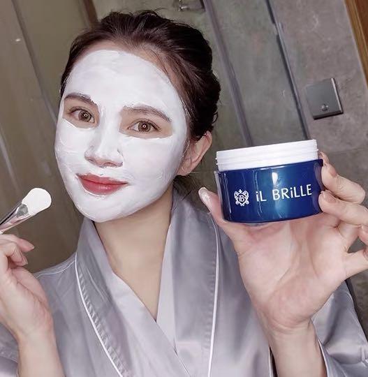 日本🇯🇵iL BRiLLE 蠶絲面膜150g